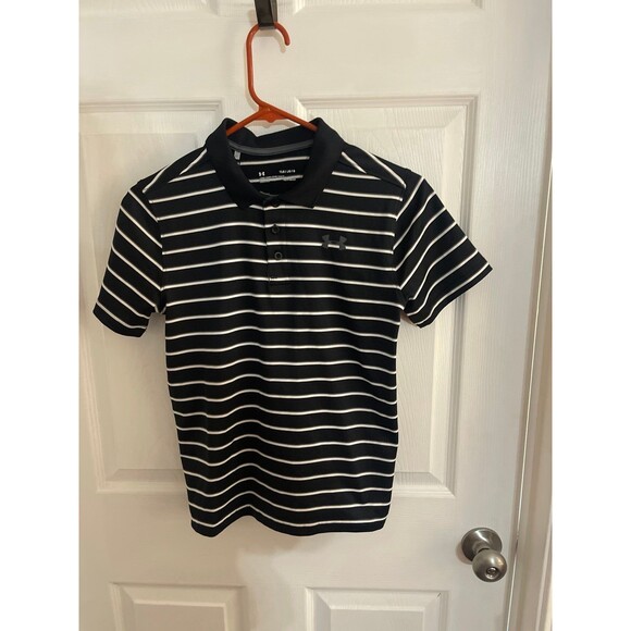 Under Armour Polo Shirt Size YLG (14-16) New With Tags - Picture 2 of 9